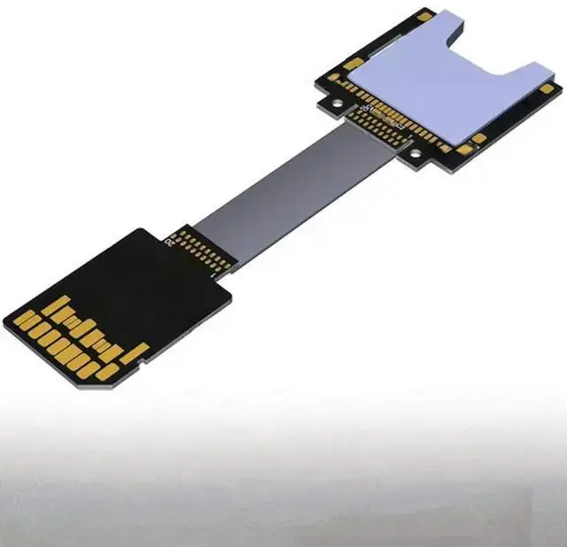 Main image of FOR TF Micro SD TO SD Card Extension Cable Adapter Flexible Extender SD SDHC /SDXC Card Reader UHS2 UHS-III Flexible Flat Cable