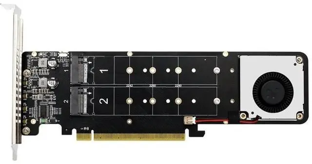 Main image of FOR PCIe X16 to M.2 M-Key NVMEx4SSD Splitter Card - A Must-Have Accessory for Your Server