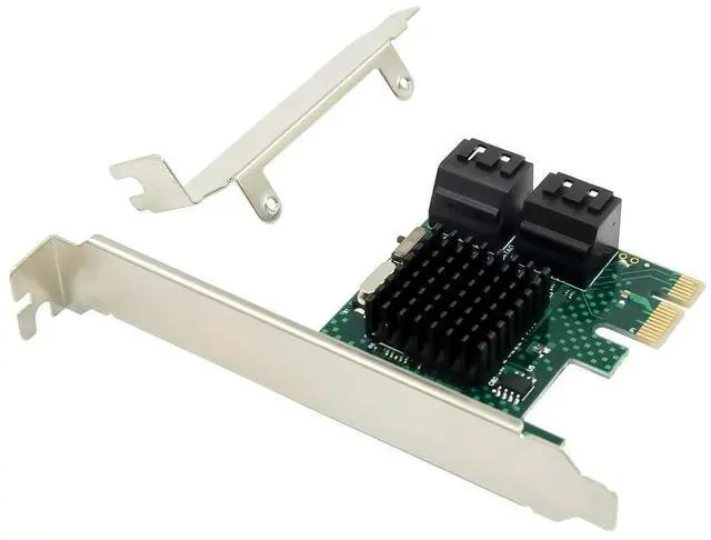 Main image of FOR ASM1061 PCI-E to 4 Port SATA 3.0 to PCIe x1 GEN3 Expansion Adapter Card SATA3.0 controller