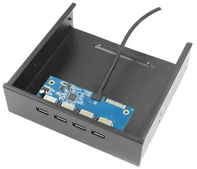 Main image of FOR Desktop CD-ROM Optical drive 4port PCI-E to USB3.0 expansion card VLI VL805 front panel PCI-Express X1 X4 X8 X16 USB3.1