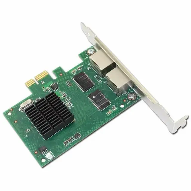 Main image of FOR Dual Port Ethernet Adapter Network Card With bcm5715 Chipset