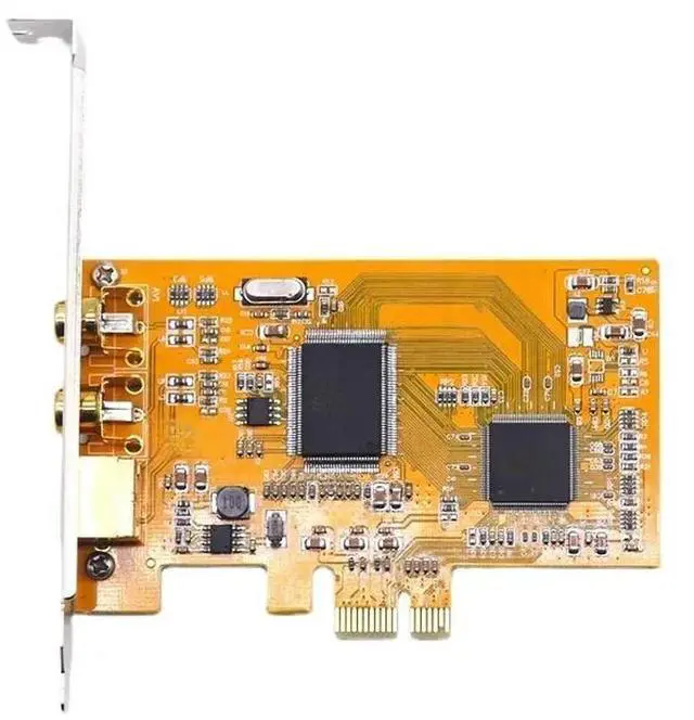 Main image of FOR PCIE 878A Capture Card PCI-E 878 Sonography Medical Image 2 PORTS AV Svhs Terminal Connector Video Capture card SDK2000 1394