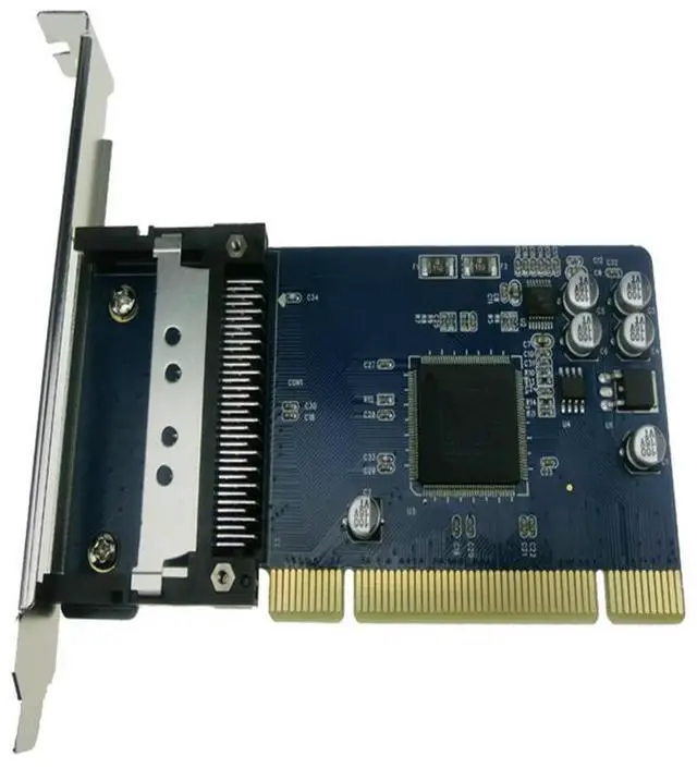 Main image of FOR PCI to PCMCIA 16-bit (PCMCIA 2.1 JEIDA 4.2) and 32-bit Cardbus PCMCIA PC Card to PCI Adapter Converter support low profile