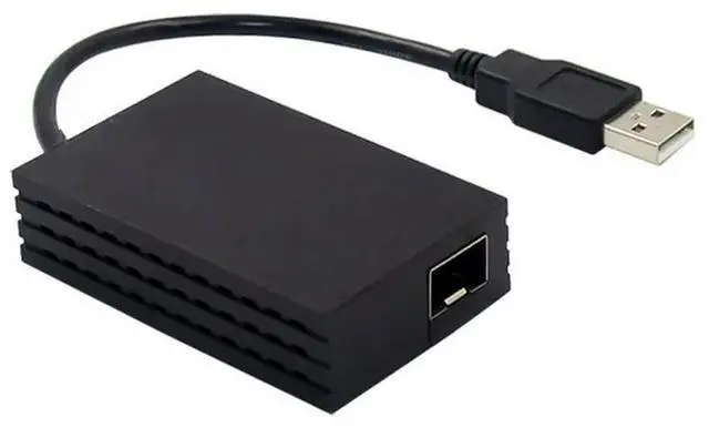 Main image of FOR USB2.0 Fast ethernet fiber adapter sfp AISX AX88772C USB A to Single Optical Port SFP Optical Fiber LC