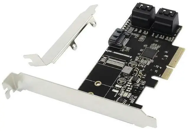Main image of FOR SATA to PCIE Adapter 5 Ports PCI Express X4 X8 X16 To SATA 3.0 6Gbp Rate Expansion Card SATA 3.0 Data Cable