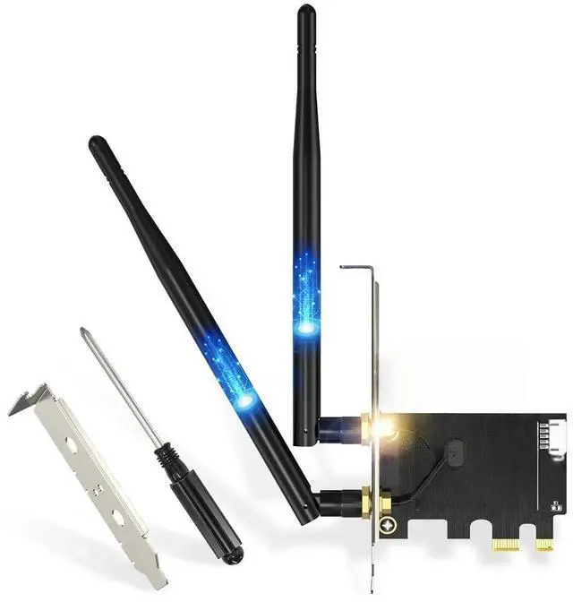 Main image of FOR WiFi6 1800Mbps Wireless Network Card 802.11ax 2.4G/5Ghz For 5.2 Dual Band Desktop PCIE Adapter Win10/11 High Speed