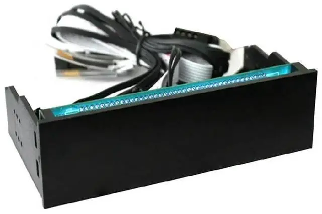 Main image of FOR 1PCS LCD 5.25"media dashboard VFD touch screen 4 channel fan speed controllers in