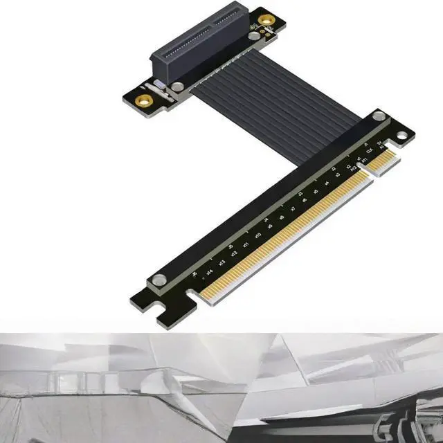 Main image of FOR X16 to X4 PCIE 4.0 Extension Cable Adapter Expansion Support USB Card Capture Card Wireless Wired Network Card Converter PCIE4.0