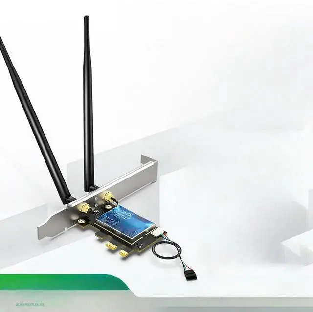 Main image of FOR 3000Mbps WiFi 6 PCI-E Network Card 802.11ax/ac Dual band 2.4G/5GHz Wireless AX 200 PCI Express WiFi Adapter