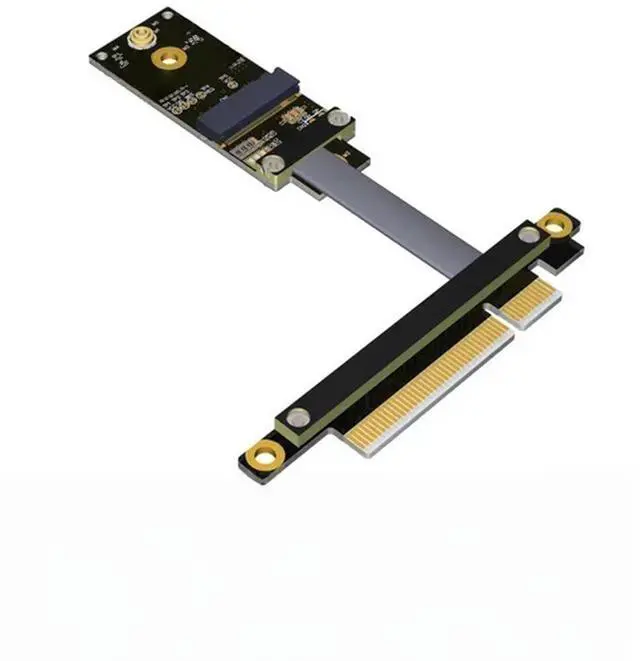 Main image of FOR PCIe x8 to M.2 A.E. key WiFi extension cable PCI-E 8X to m.2 lan card PCIE3.0 Flexible Flat Cable
