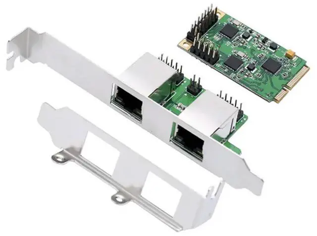 Main image of FOR Mini PCI-Express Dual Ethernet Controller Card 10/100/1000 BASE-T Ethernet LAN controlle