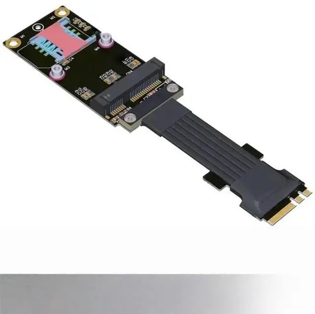 Main image of FOR M.2 WiFi A.E Key To Mini Pcie 4.0 Wireless Network Card Adapter Converter M2 WiFi Interface To MPCIE MINIPCIE Expansion Cable