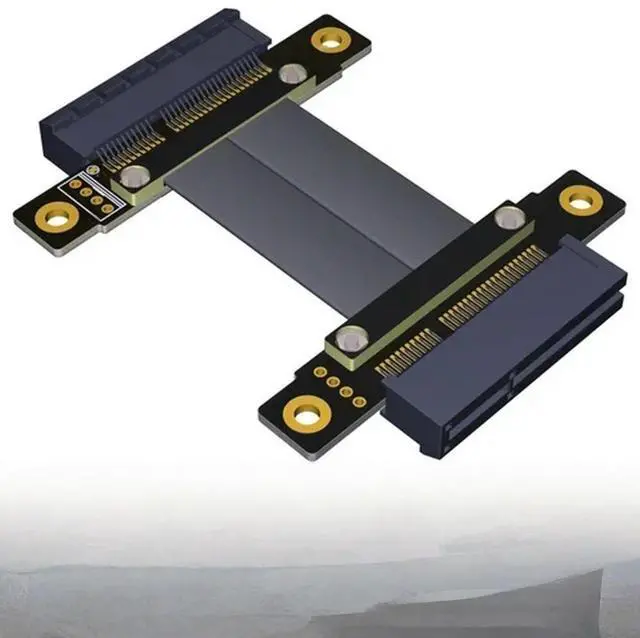 Main image of FOR PCI-E 3.0 extension cable x4 male to male female to female pcie signal exchange cable gen3 full speed Flexible Flat Cable