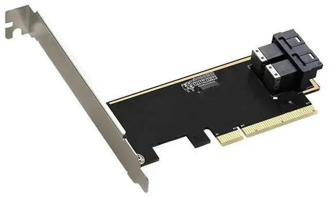 Main image of FOR PCIE 8X To 2 ports U.2 SFF-8643 dual NVMe ssd pci-e x8 converter card sff8643 U2 Adapter