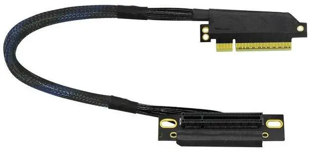 Main image of FOR PCIE 4.0 X8 TO X8 Flexible Riser Cable for AI Server Internal Left Right Connector