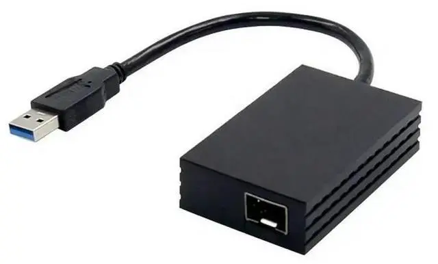 Main image of FOR USB 3.0 Fiber Ethernet Network Adapter SFP NIC 1000Mbps SX/LX Transceiver RTL8153