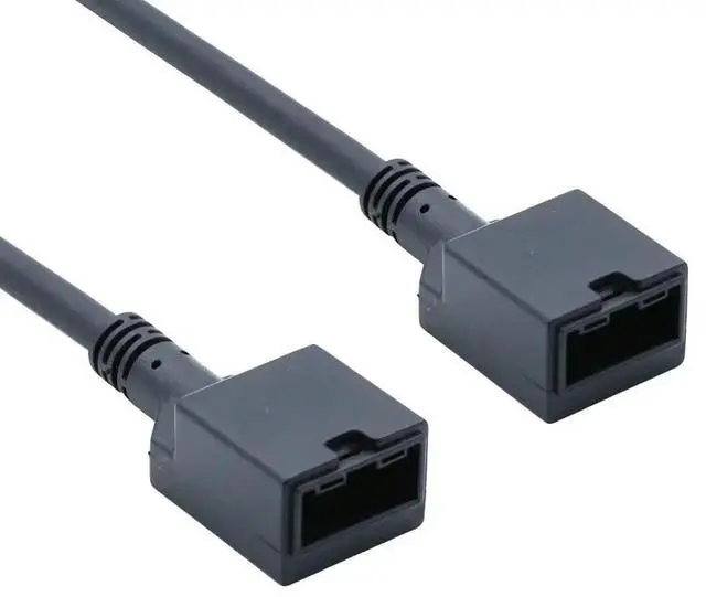 Main image of FOR Extremely 4K Car HDMI Cable Adapter - HDMI E-Type Female to HDMI E-Type Female 19-Pin Black