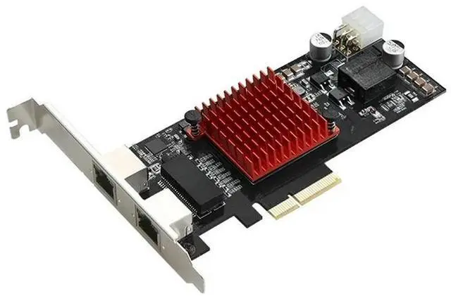 Main image of FOR Dual port POE ethernet adapter industrial camera image acquisition PCIe X4 network card I350AM2 chip 100/1000Mbps