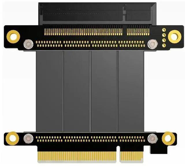 Main image of FOR PCIe 3.0 x8 to x8 Cable Male to Female Extension 64G/bps PCI-Express 8x 1U 2U SSD Card Extender Cable Gen3.0