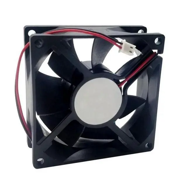 Alt view image 2 of 2 - FOR 1pcs 2pcs FOR 1pcs JF0825B2UR-R DC 24V 0.21A 2-Wire 80x80x25mm Server Cooler Fan