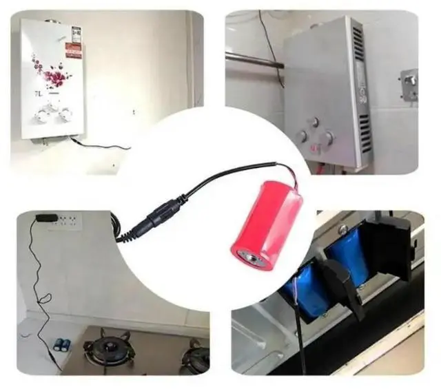 Main image of FOR Efficient 2 Round to 3V LR20 Aadapter Power Solution for 3V LR20 D Cells Powered Electronics Instrument