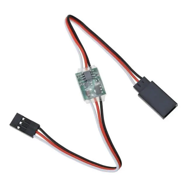 Alt view image 2 of 2 - FOR 3-24V Reverser Rotation Inverter for RC Servo JR-Futaba V-Tail Reverse Remote Control Replacement Part