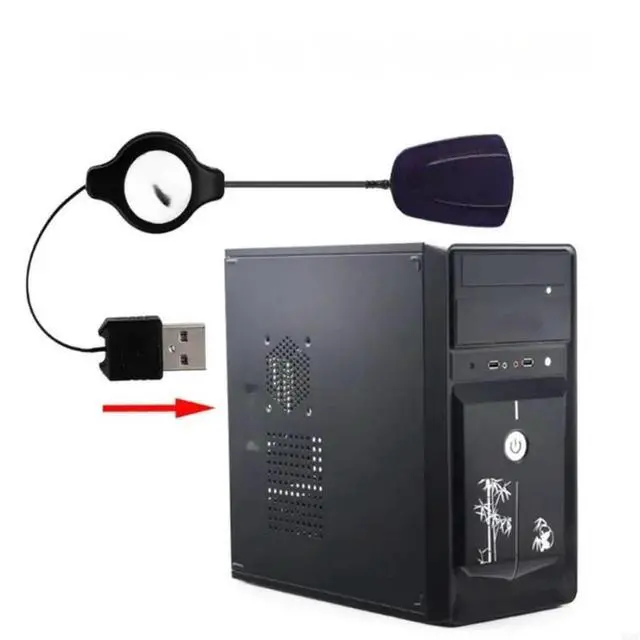 Alt view image 2 of 2 - FOR Mouse Remote Controller USB Laptop PC Media IR Remote Control for System