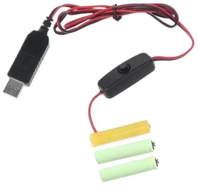 Main image of FOR AAA Power Supply Adapter,4.5V Replace 3 AAA to Mains Adapter for Christmas LED Fairy Light