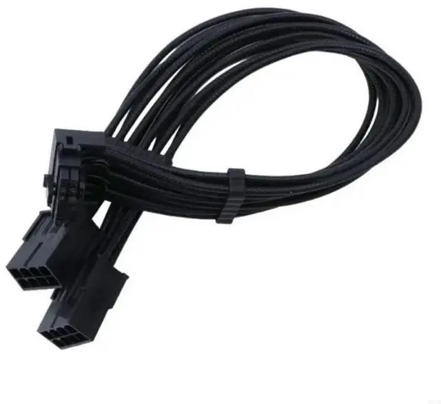 Main image of FOR RTX4000 Series 2x 8 Female to PCIE 5.0 12+4 16 Video Card Cable 12V WR PCIE 5.0 Straight/Elbow Head Cable