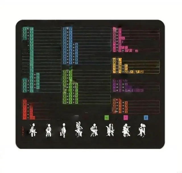 Main image of FOR Enhanceds Grip Rubber Base Office Desk Mats Featuring Excels Function References