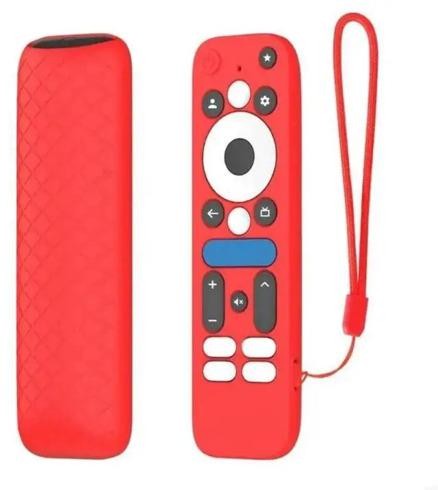 Main image of FOR AntiDrop Remote Cover Protectors for TV Box 4KPro Remote Case Textured Grip Precise Button Openings with Strap