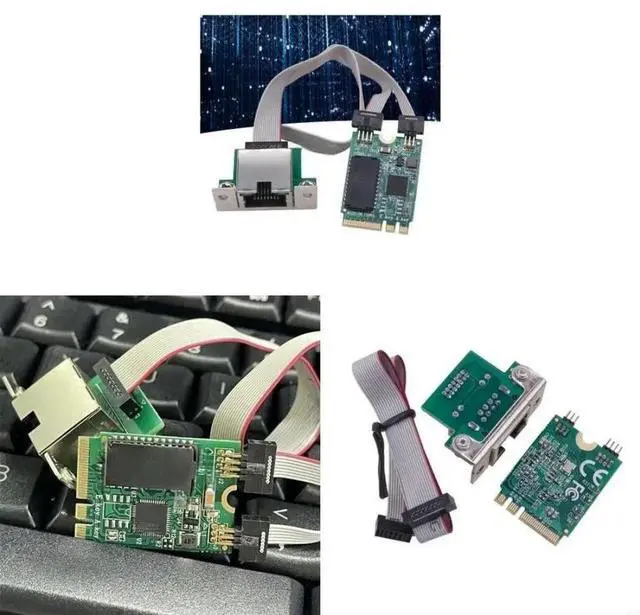 Main image of FOR M.2 A+E Networking Adapter 2.5G/1000/100Mbps Fast Transfer 2.5G Ethernet WIFI Routing Card for Gaming Videos Editing