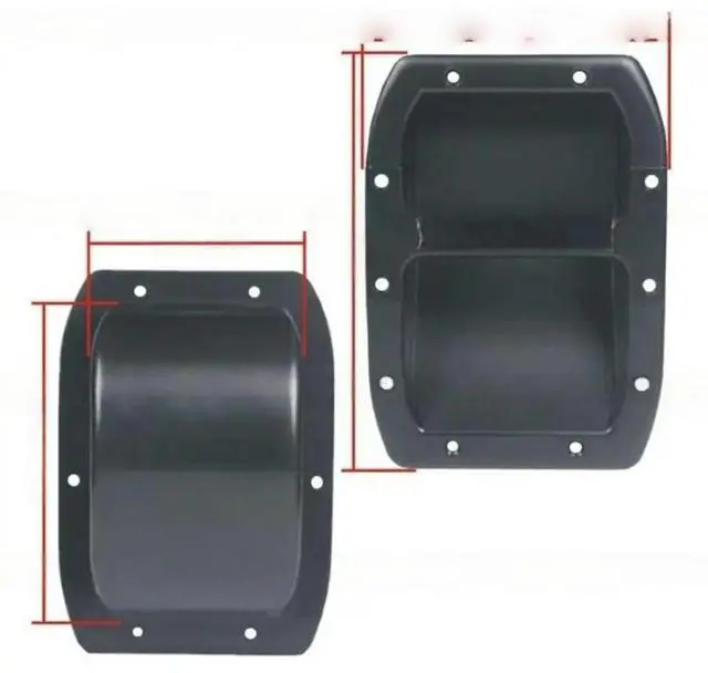 Main image of FOR 1pc Recessed Speakers Box Cabinet Handles, Enhances ABS Pulls for Portable Sound Systems and Accessories