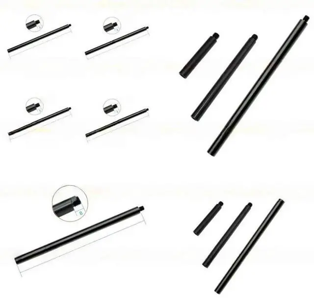 Main image of FOR 10/15/20/30cm Extension Rod 1/4 Tripod Extend Poles Stabilizer Accessory Mount