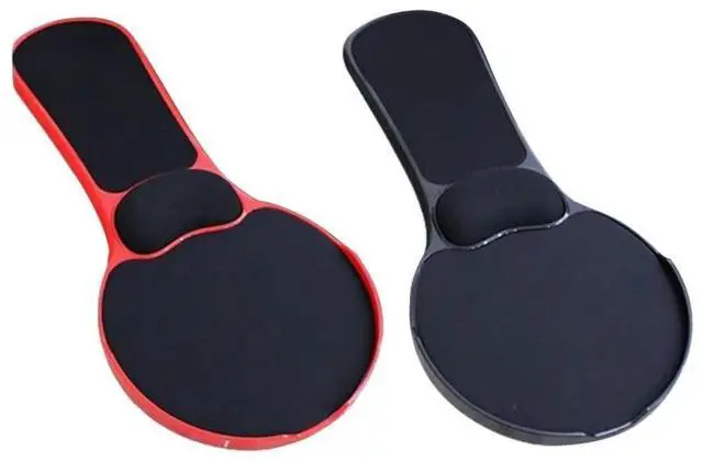 Main image of FOR 1pc Desk Chair Armrest Mousepad With NonSlip Wrist Cushion AntiFall Design ABS Build Computer Table Extender For Home Office