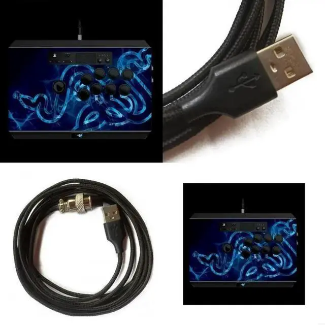 Main image of FOR Replacement Braided USB Cable Connection Wire with Connector for Evo Arcade