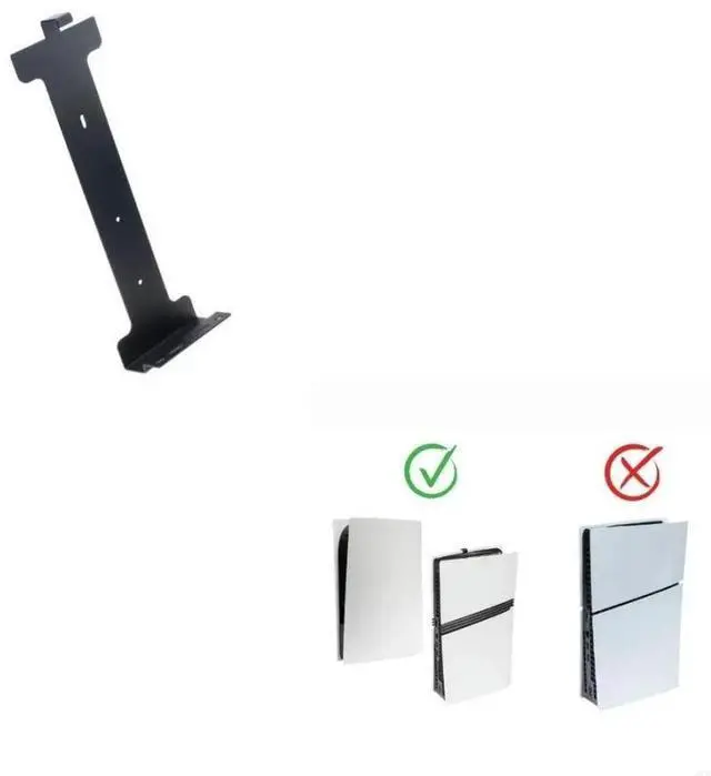 Main image of FOR Sleek Design Wall Mount Bracket Stand for Consoles Integrated Fan Better Cooling