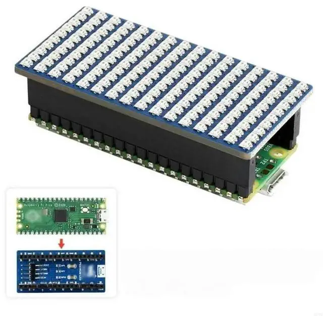 Main image of FOR 5V 16X10 LED for matrix Panel Expansion Board for RPi Pico RGB 160 Led