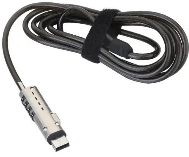 Main image of FOR Notebook Laptop Computer Lock Security Notebook PC Laptop Anti Theft Lock USB Cable Security Laptop Lock