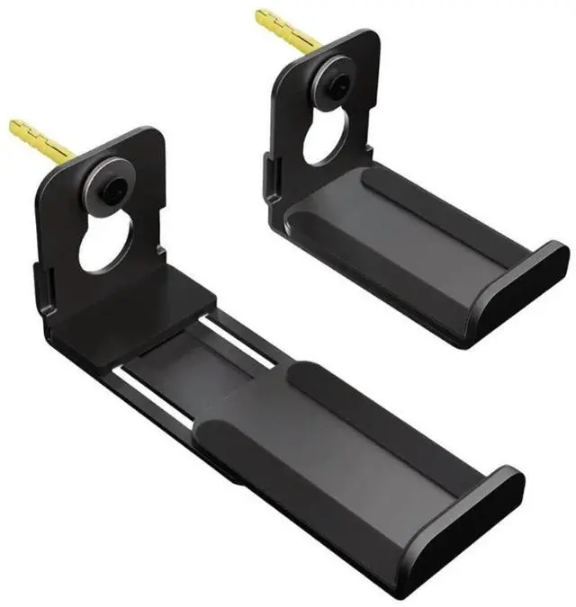 Main image of FOR 1SET Speaker Wall Mounts for Large Soundbars,Easy llation on Study Concrete Walls Floating Rack 30lbs Bearing