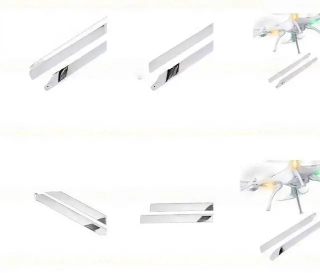 Main image of FOR 550mm Carbon Fiber Main Rotor Propellers for 550 & 30 Propellers Enhances Your Flying Experience