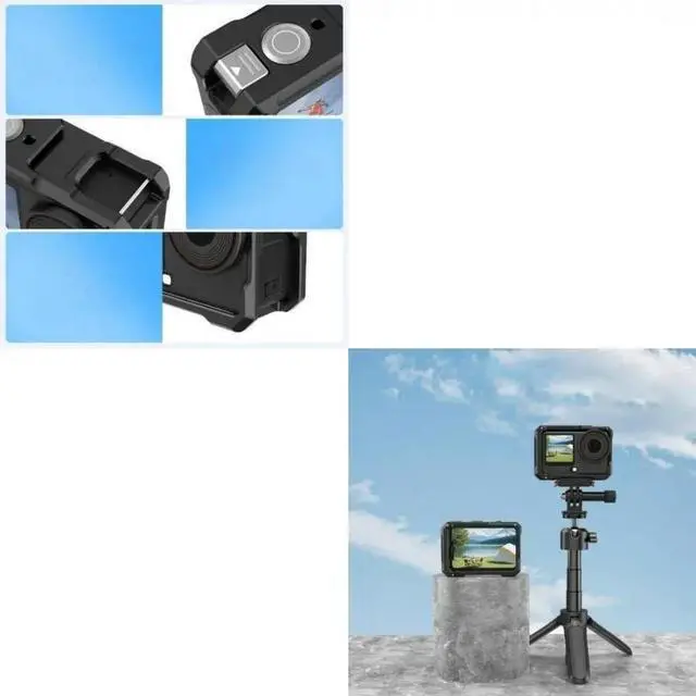 Main image of FOR Aluminum Alloy Camera Cage for 6 Camera Frame Providing Cold Shoe Mount