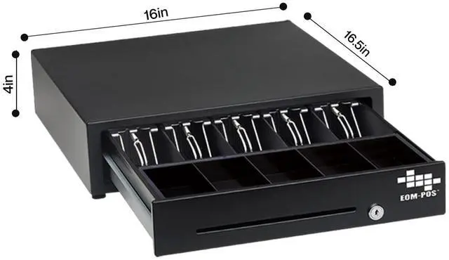 Alt view image 4 of 7 - POS Hardware Bundle for Square - Cash Drawer and Thermal Receipt Printer