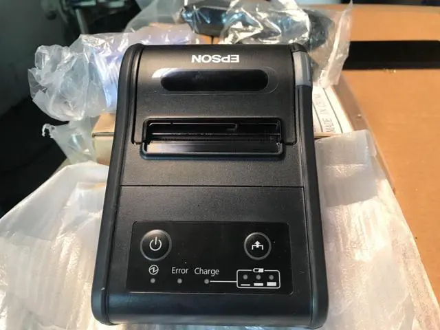 Alt view image 4 of 4 - Ep,son Mobile Link TM-P60II Bar code Printer C32C825375 Receipt Printer m292a
