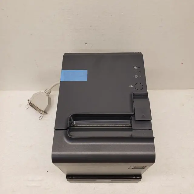 Alt view image 2 of 7 - Ep,son TM-L90 M313A Thermal Label Bar code Receipt Printer w/ Serial Cable & Riser