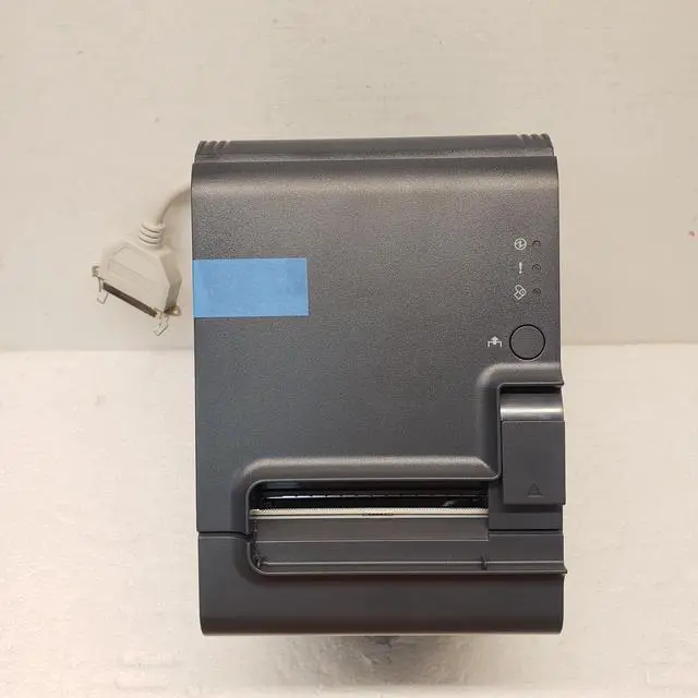 Alt view image 7 of 7 - Ep,son TM-L90 M313A Thermal Label Bar code Receipt Printer w/ Serial Cable & Riser