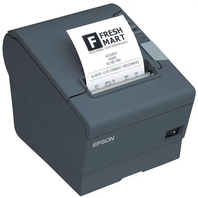 Alt view image 5 of 5 - Ep,son TM-T88V POS Thermal Receipt Printer USB Serial - TM-T88V-084 / C31CA85084