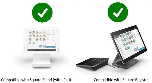 Alt view image 2 of 7 - POS Hardware Bundle for Square - Cash Drawer, Thermal Receipt Printer, Bar code