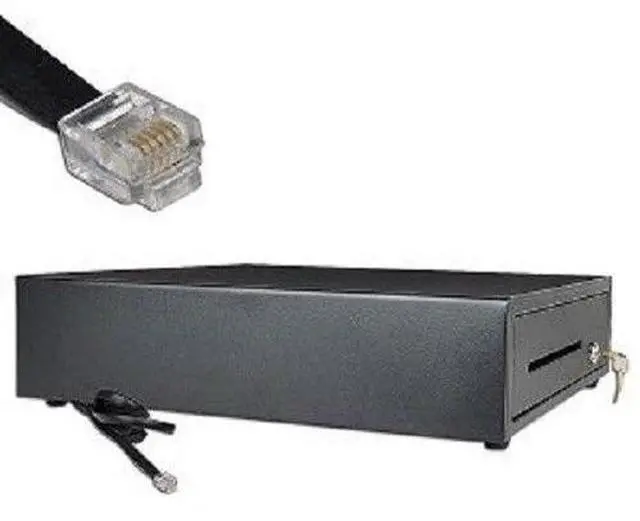 Alt view image 3 of 7 - POS Hardware Bundle for Square - Cash Drawer, Thermal Receipt Printer, Bar code