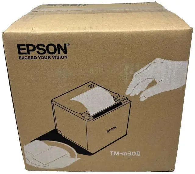Alt view image 3 of 3 - Ep,son TM-M300II C31CJ27121 Receipt Printer 58Mm-80Mm Esc/Pos, Epos, Eth